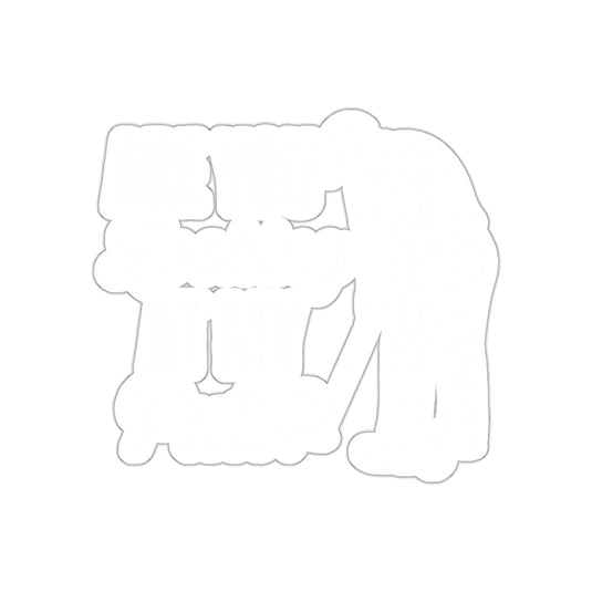 Are You Looking At My Putt Golf Player Quote sticker