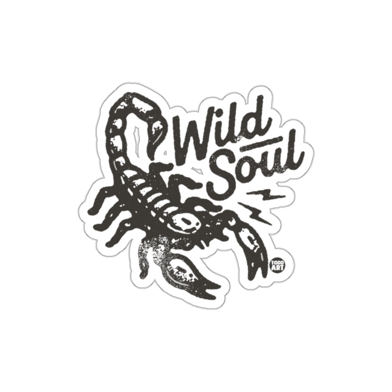 Load image into Gallery viewer, Wild Soul Scorpion Sticker Unique Art Design
