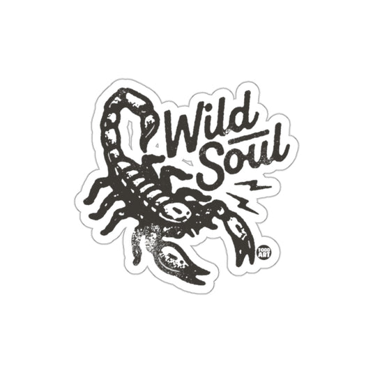 Wild Soul Scorpion Sticker Unique Art Design