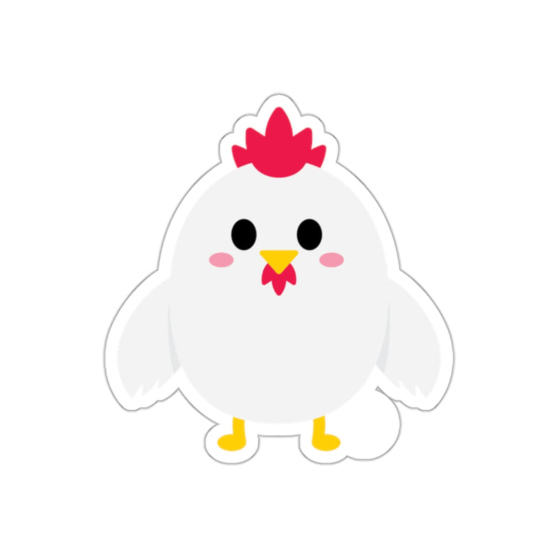 Load image into Gallery viewer, Cute Cartoon Chicken with Red Comb Sticker Product
