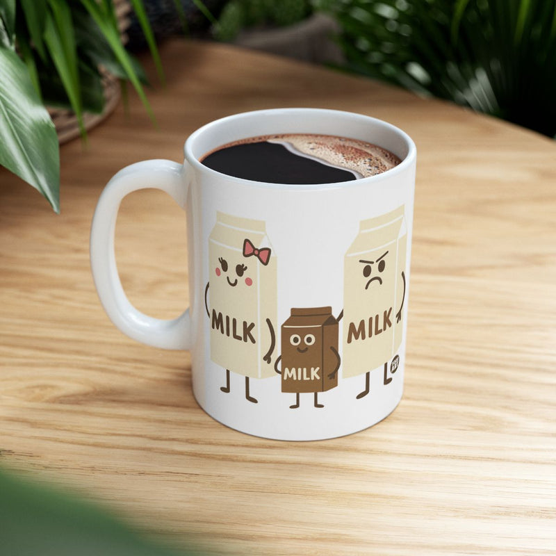 Load image into Gallery viewer, Cute Milk Carton Family Design Coffee Mug
