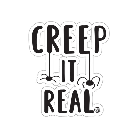 Creep It Real Fun Halloween Sticker