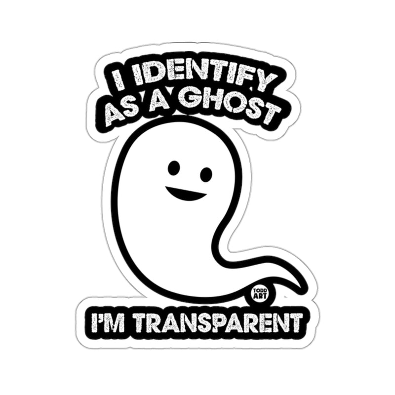 Load image into Gallery viewer, I Identify As A Ghost I'm Transparent Funny Ghost 
