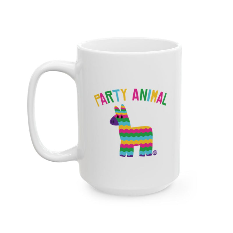 Load image into Gallery viewer, Colorful Party Animal Mug with a Fun Design
