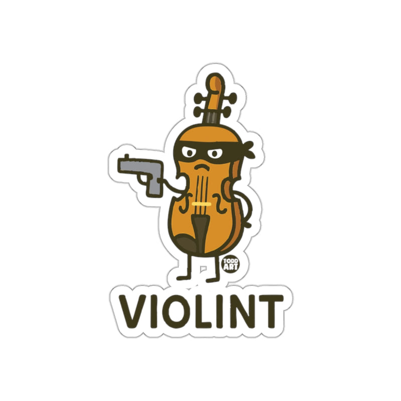 Load image into Gallery viewer, Violint Musical Instrument Cartoon Character Sticker
