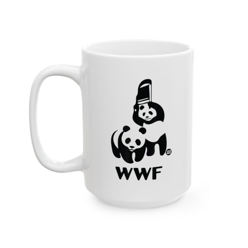 Load image into Gallery viewer, WWF Panda Design Printed White Mug
