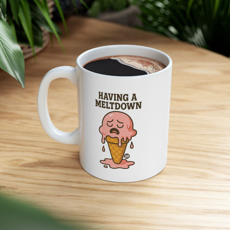 Load image into Gallery viewer, Having a Meltdown Ice Cream Design Mug
