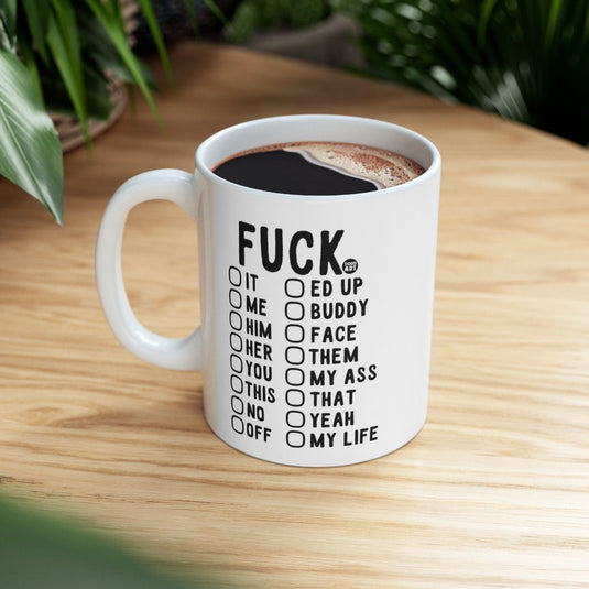 Creative Funny Saying Mug for Coffee and Tea Lovers