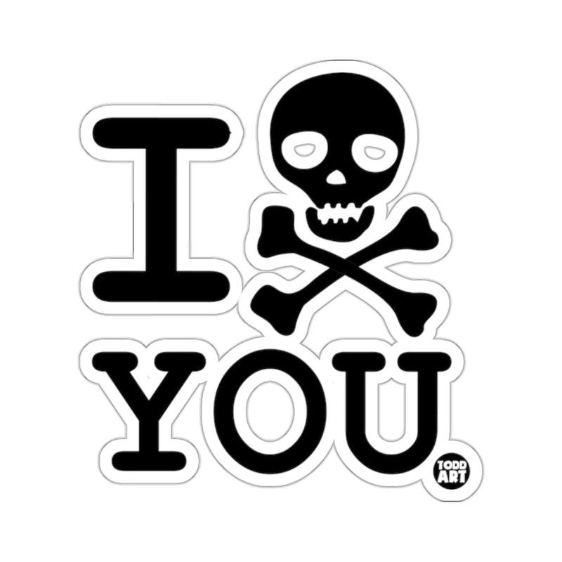 Load image into Gallery viewer, I Skull Crossbones You Graphic Edgy Design 
