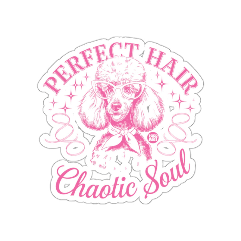 Load image into Gallery viewer, Perfect Hair Chaotic Soul Poodle Graphic Sticker
