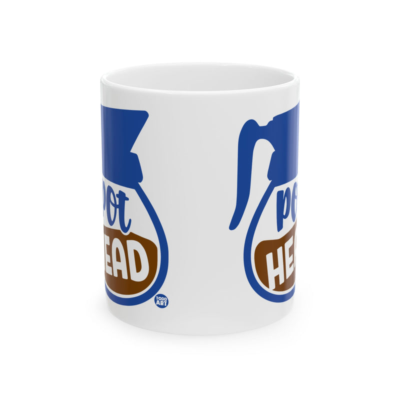 Load image into Gallery viewer, Pot head Mug, Funny Mugs for Him, Sarcastic Mens Mug, Funny Coffee Mug Men
