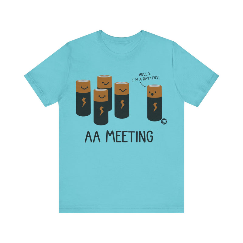 Load image into Gallery viewer, AA Meeting Unisex Tee
