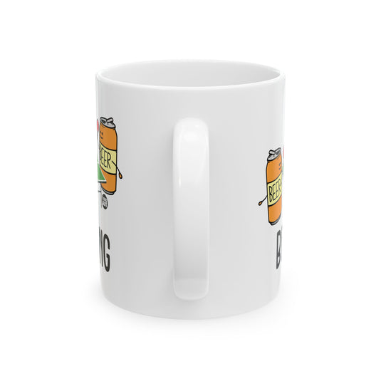 Beer Pong Mug, Funny Beer Pong Coffee Mug