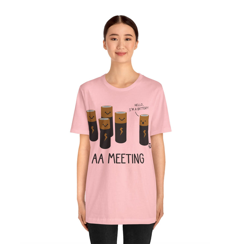 Load image into Gallery viewer, AA Meeting Unisex Tee
