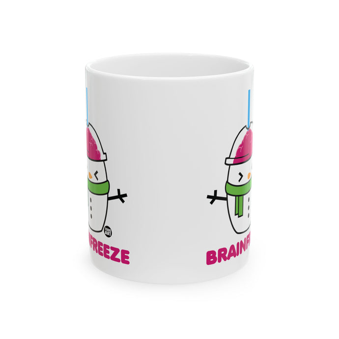 Brainfreeze Coffee Mug, Funny Brainfreeze Mug