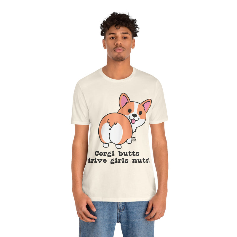 Load image into Gallery viewer, Corgi Butts Unisex Tee
