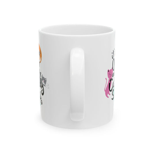 Not Over Til Cat Lady Sings Mug