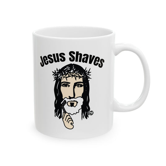 Jesus Shaves Mug