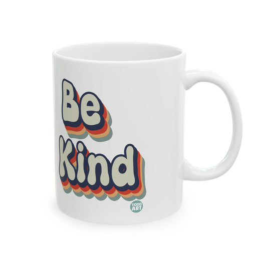 Be Kind Retro Mug, Retro Kindness Mug