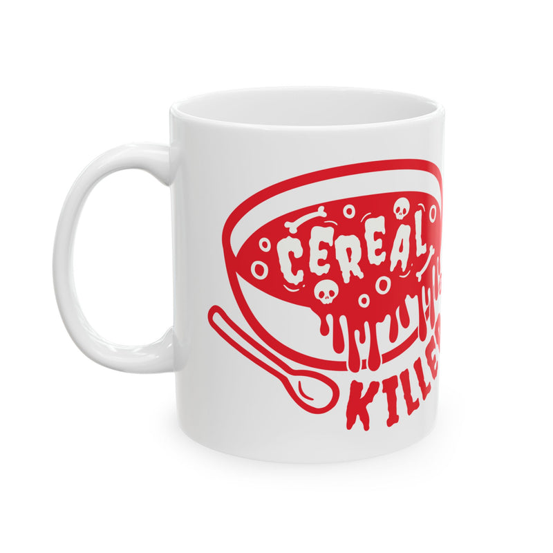 Load image into Gallery viewer, Cereal Killer Coffee Mug, Adult Humor Cereal Coffee Mug
