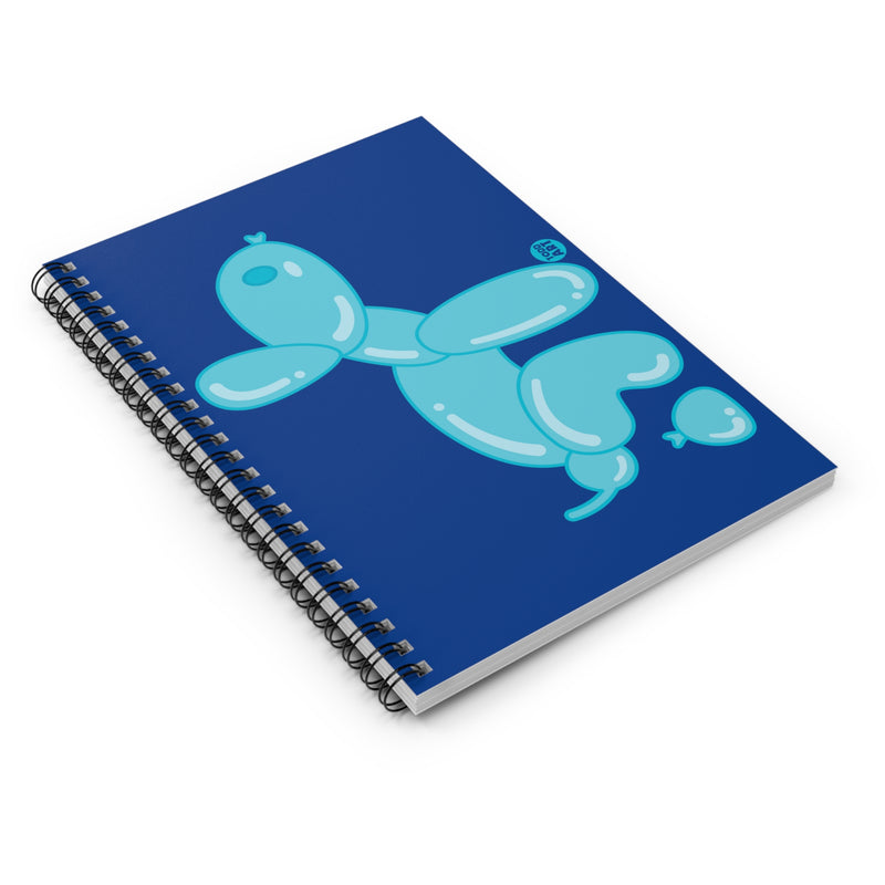 Load image into Gallery viewer, Balloon Dog Poop Notebook Spiral Notebook - Ruled Line
