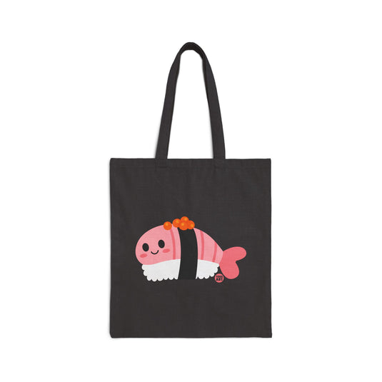 Sushi + Wasabi on Cotton Canvas Tote Bag