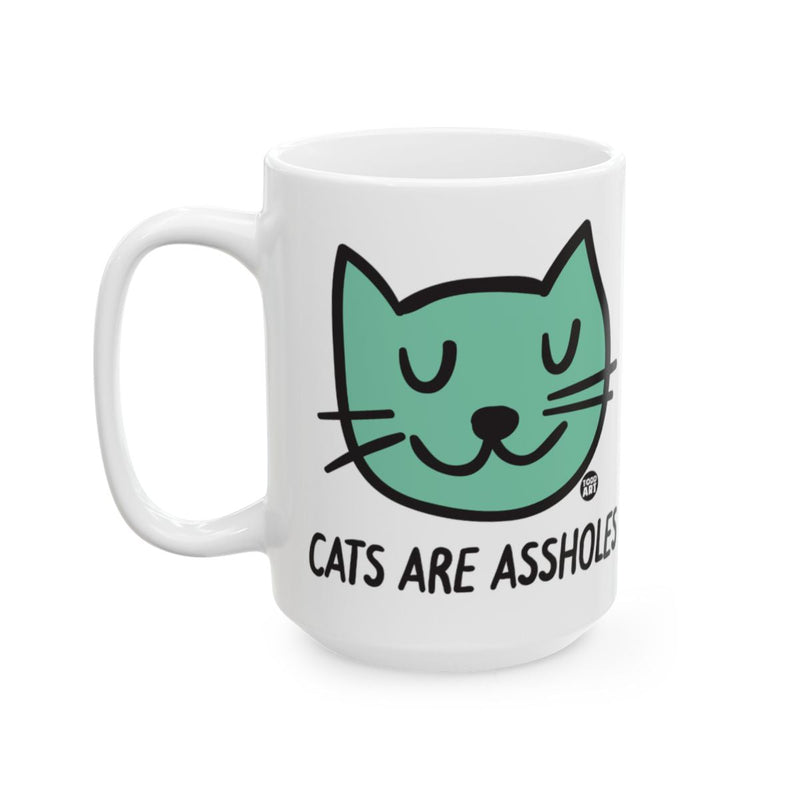 Load image into Gallery viewer, Cats Are Assholes Funny Cat Coffee Mug Gift Item

