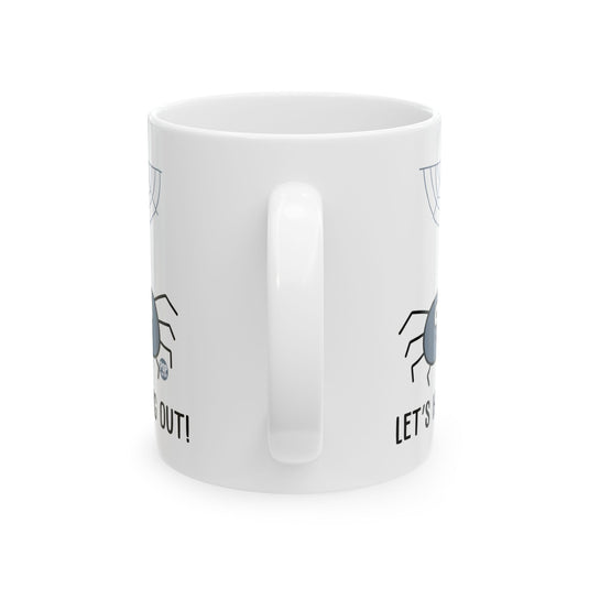 Let's Hang Out Spider Mug