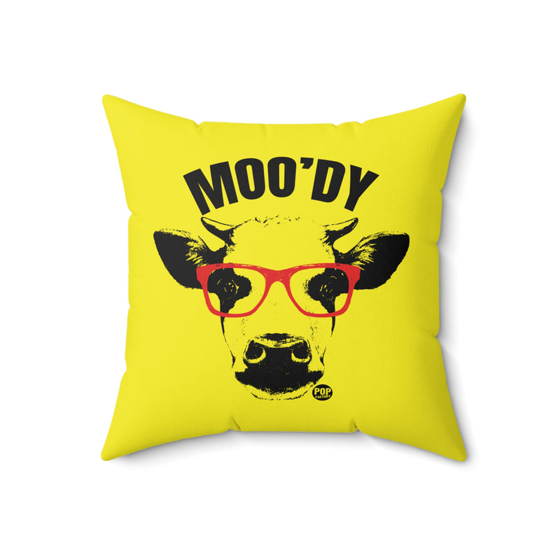 Load image into Gallery viewer, Moo&#39;dy Cow Pillow
