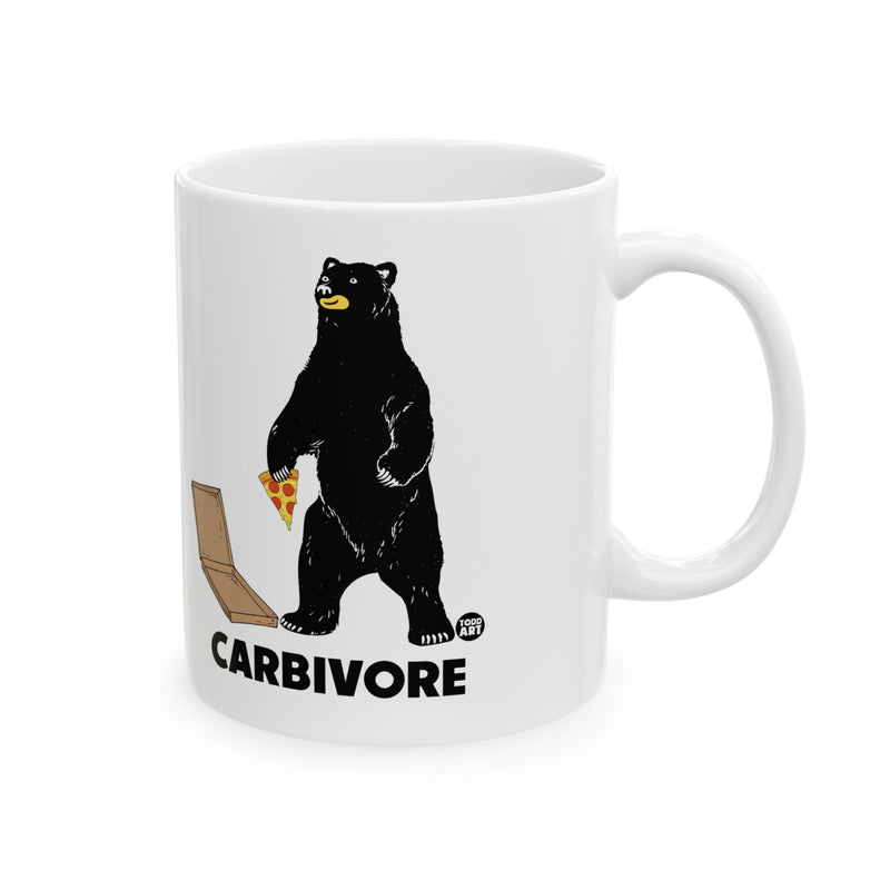 Load image into Gallery viewer, Carbivore Bear Coffee Mug, Funny Carb Lover Mug, Funny Bear Coffee Mug
