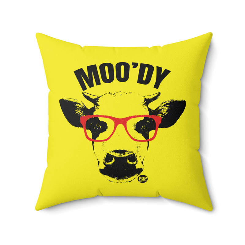 Load image into Gallery viewer, Moo&#39;dy Cow Pillow
