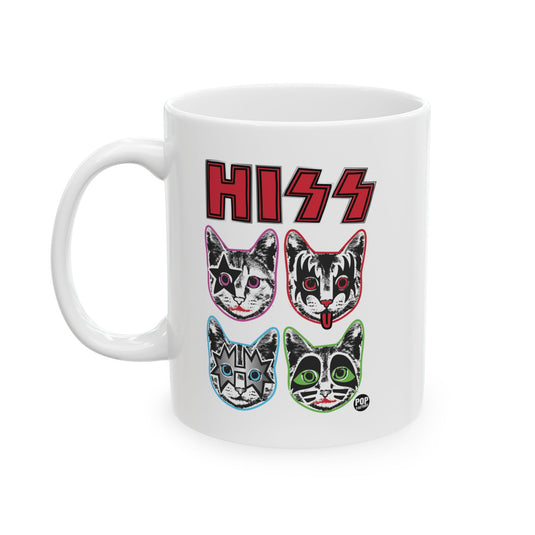 Hiss Kiss Cats Mug