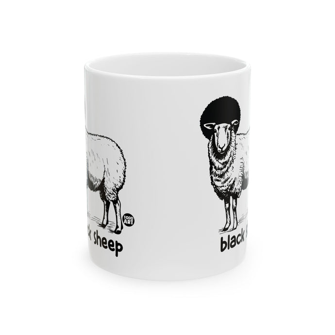 Black Sheep Mug, Funny Sheep Coffee Mug