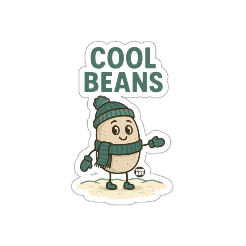 Load image into Gallery viewer, Cool Beans Character Sticker for Fun Customization
