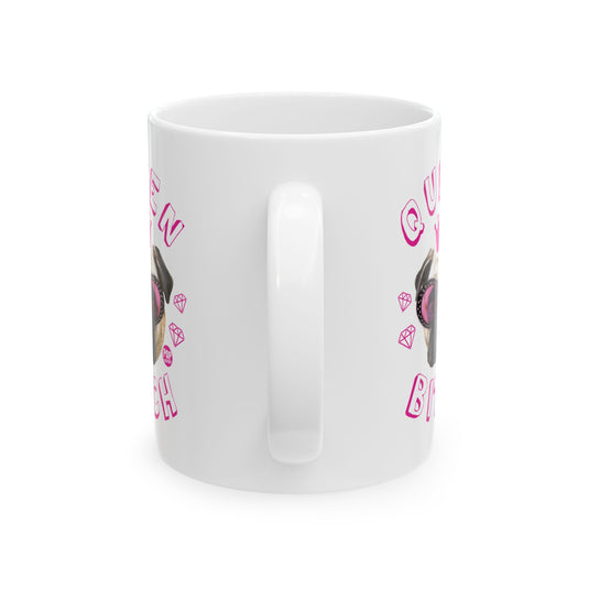 Queen Bitch Pug Mug