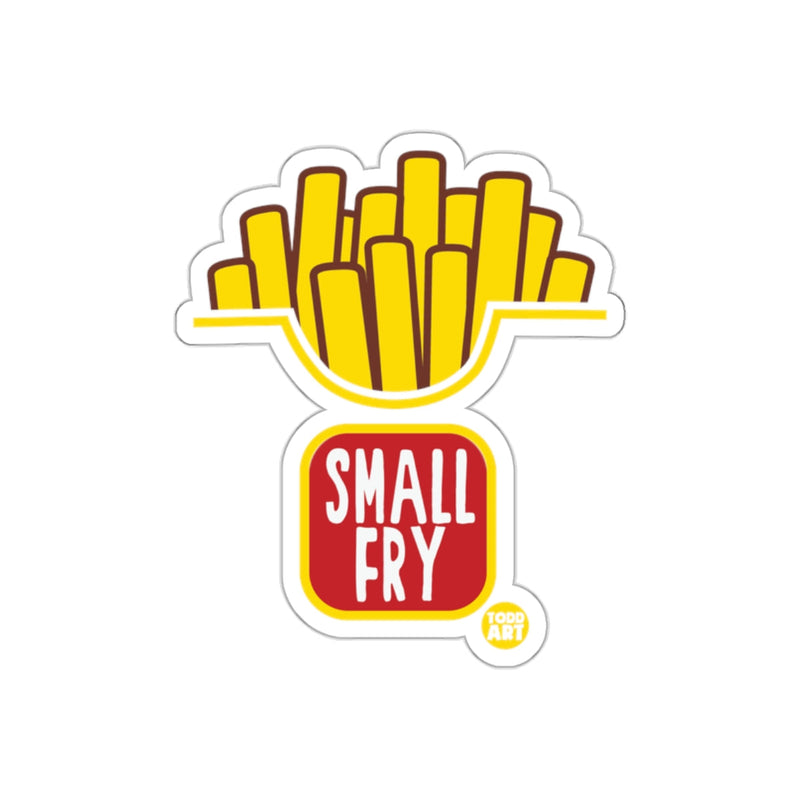 Load image into Gallery viewer, Small Fry French Fries Sticker Todd Art Design
