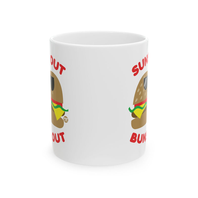 Load image into Gallery viewer, Suns Out Buns Out Burger Mug
