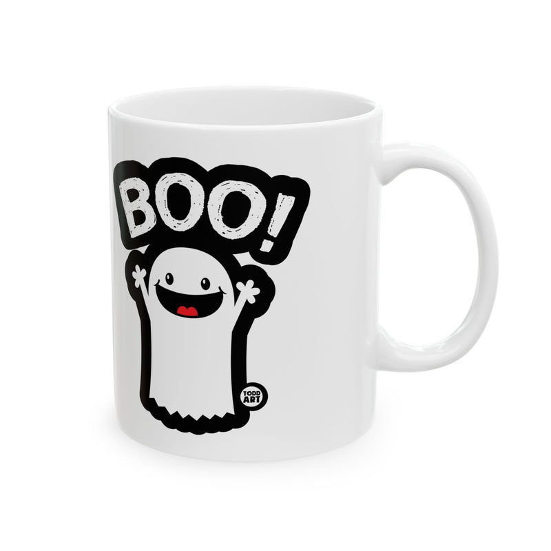 Load image into Gallery viewer, Cute Ghost Coffee Mug, Boo Ghost Mug, Cute Halloween Mug Gift
