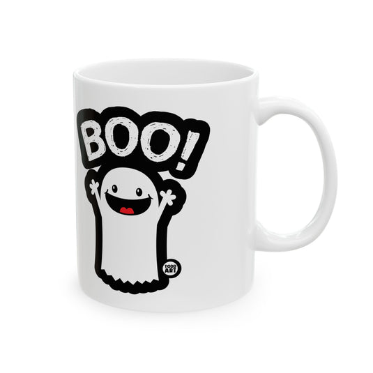 Cute Ghost Coffee Mug, Boo Ghost Mug, Cute Halloween Mug Gift