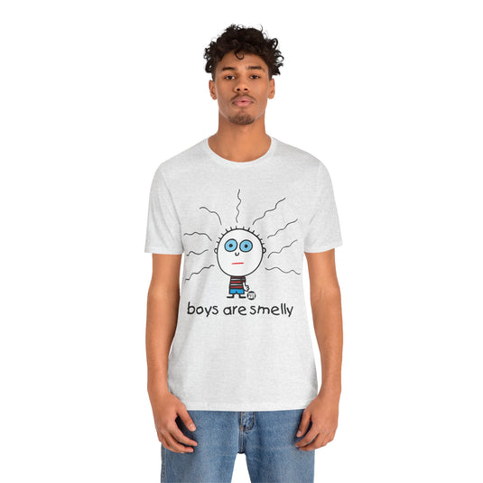 Boys are Smelly T Shirt, Funny Shirt for Her, Ladies Funny Tee, Sarcastic Shirt for Moms, Funny Lesbian Shirt