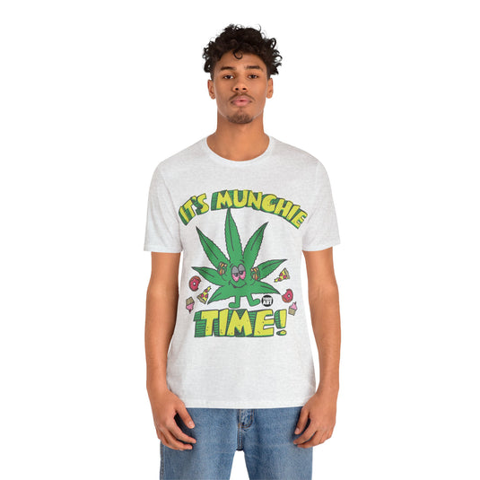 It's Munchie Time Pot Leaf T Shirt, 420 Shirt, Weed T-shirts, Funny Pot Tee, Cannabis Tees, Weed Smoker Shirt, Funny Weed Shirts