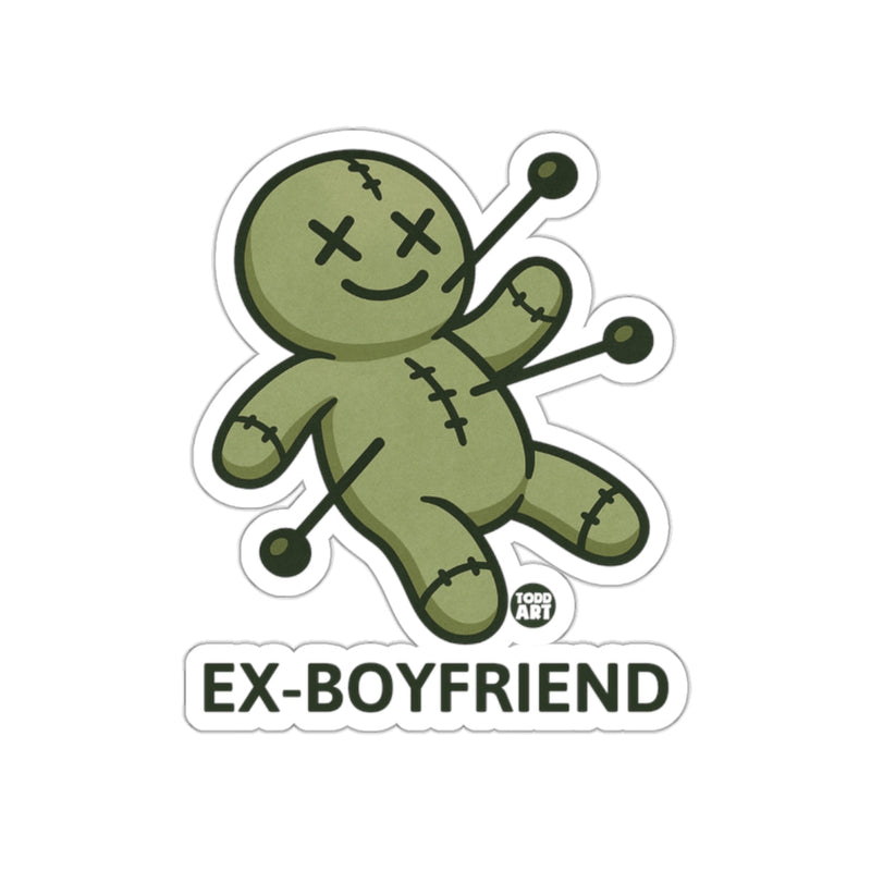 Load image into Gallery viewer, Ex-Boyfriend Voodoo Doll with Pins Funny Sticker
