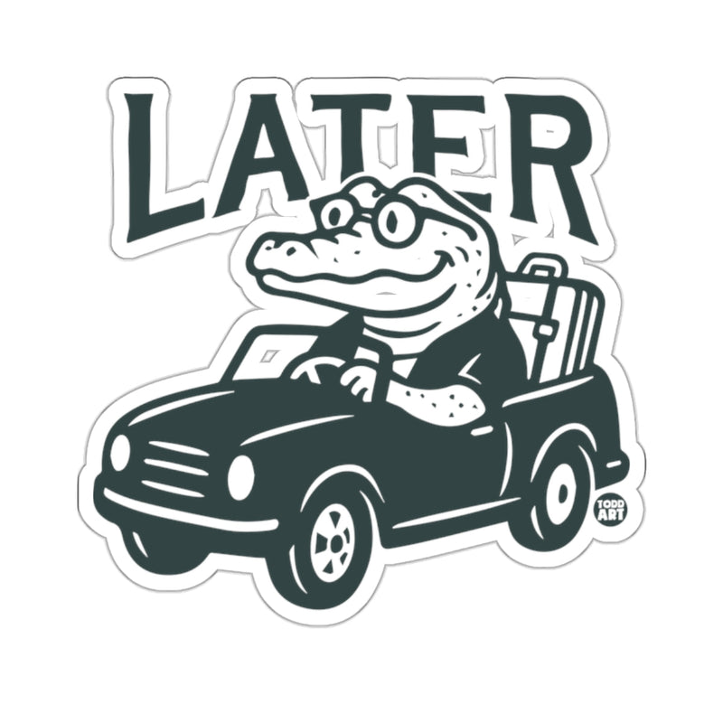 Load image into Gallery viewer, LATER Alligator Driving Convertible Car Fun 

