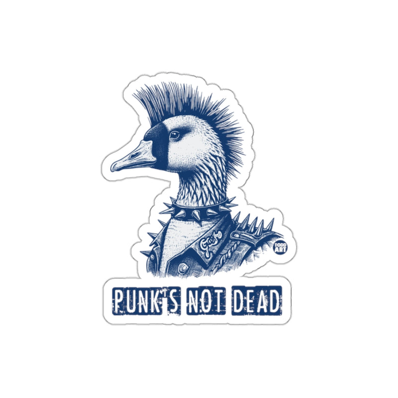 Load image into Gallery viewer, Punk's Not Dead Duck Sticker for Unique Enthusiasts

