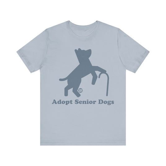 Adopt Senior Dogs Unisex Jersey Short Sleeve Tee