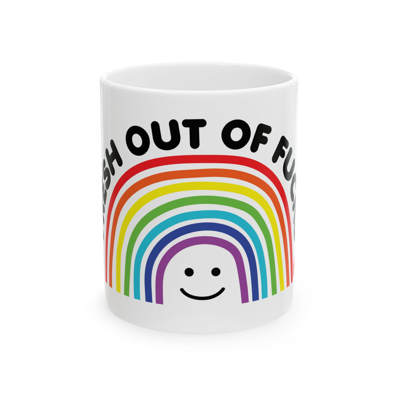 Load image into Gallery viewer, Fresh Out of Fucks Mug, Funny Mugs for Him, Sarcastic Mens Mug, Funny Coffee Mug Men
