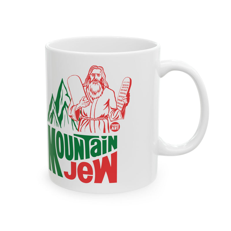 Load image into Gallery viewer, Mountain Jew Mug, Funny Mugs for Him, Sarcastic Mens Mug, Funny Coffee Mug Men
