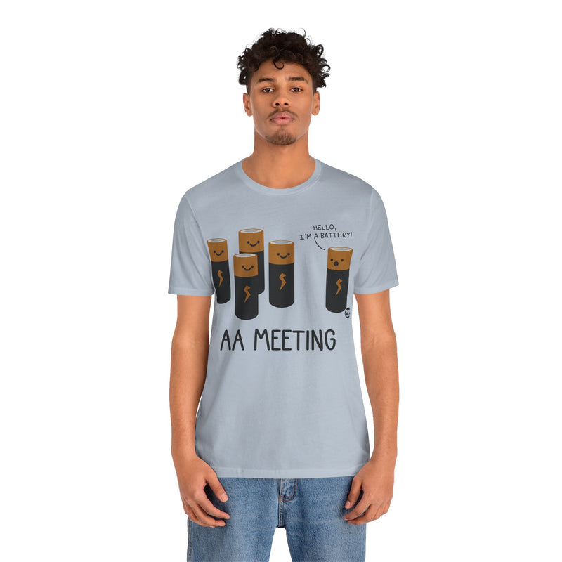 Load image into Gallery viewer, AA Meeting Unisex Tee
