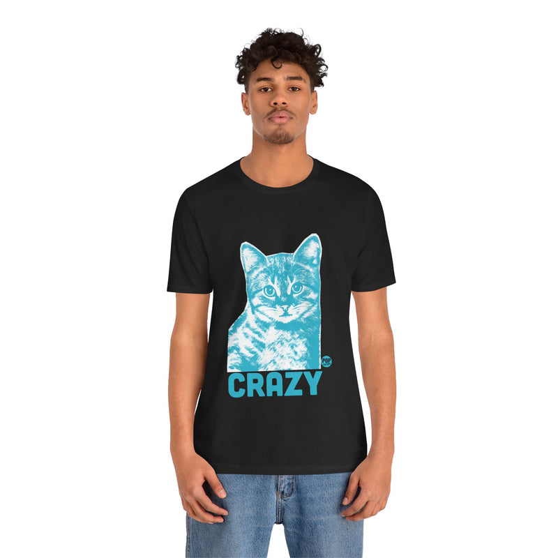 Load image into Gallery viewer, Crazy Cat Unisex Tee
