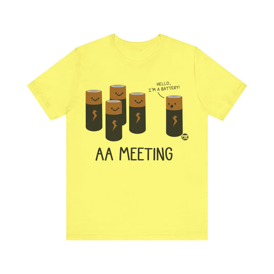 AA Meeting Unisex Tee